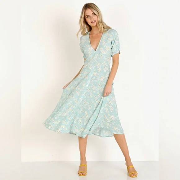 knee length dresses for ladies Faiza main image 0